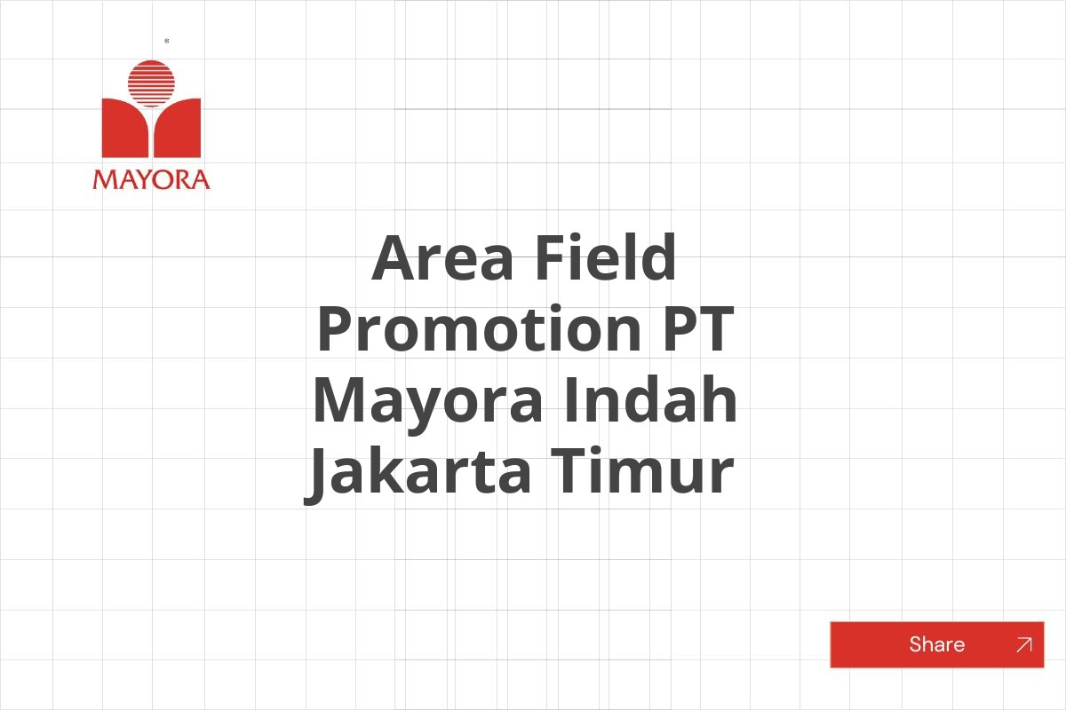 Area Field Promotion PT Mayora Indah Jakarta Timur