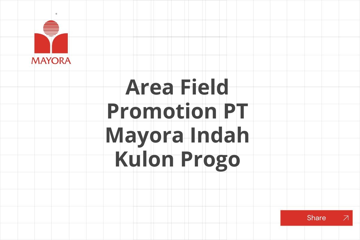 Area Field Promotion PT Mayora Indah Kulon Progo