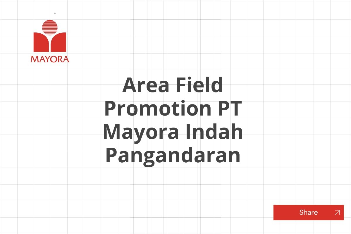 Area Field Promotion PT Mayora Indah Pangandaran