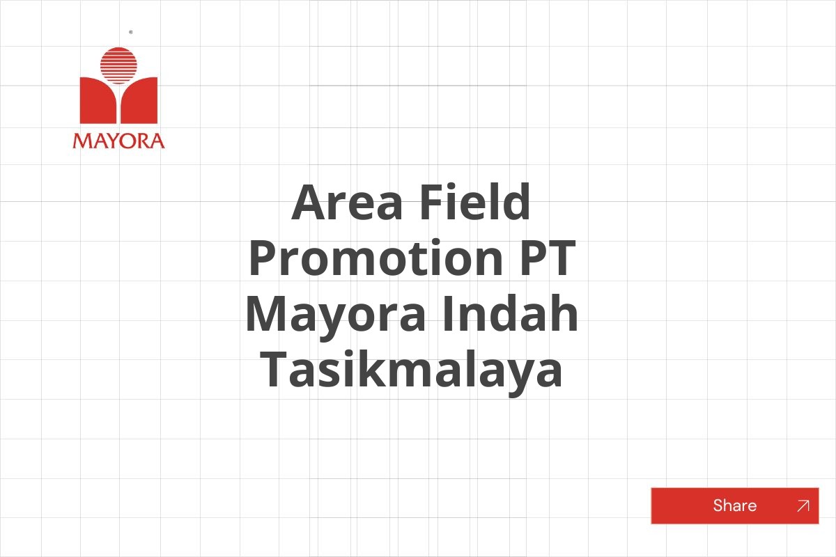 Area Field Promotion PT Mayora Indah Tasikmalaya
