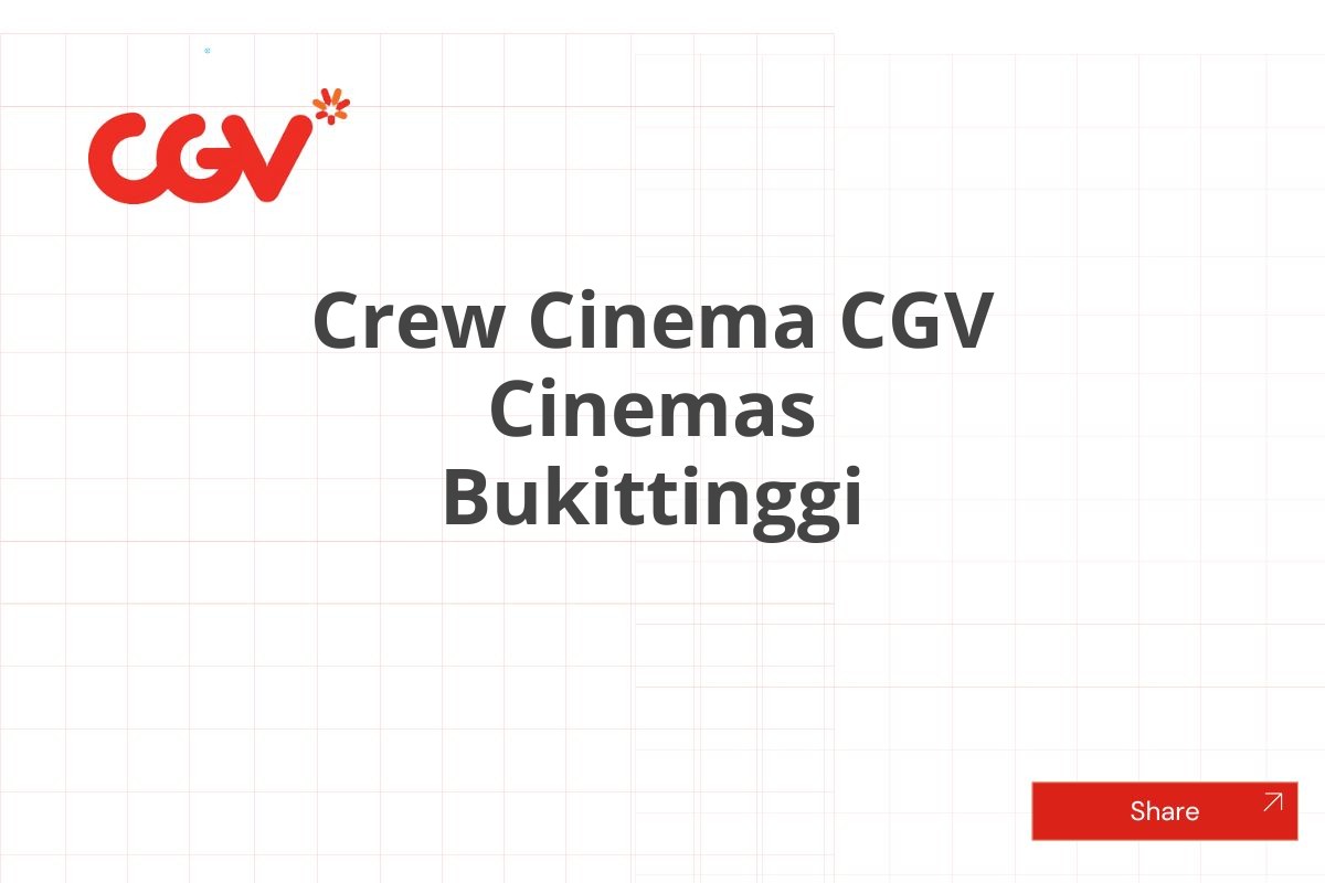 Crew Cinema CGV Cinemas Bukittinggi